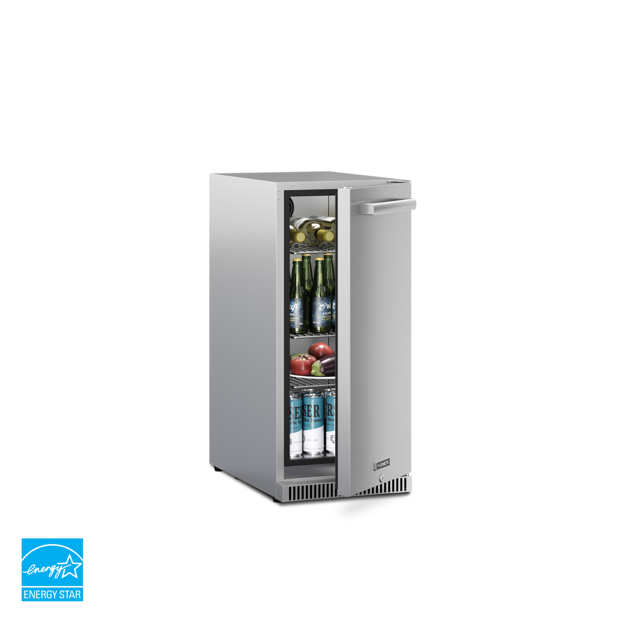 Dometic 15" E-Series Refrigerator, Lock, Rev Hinge