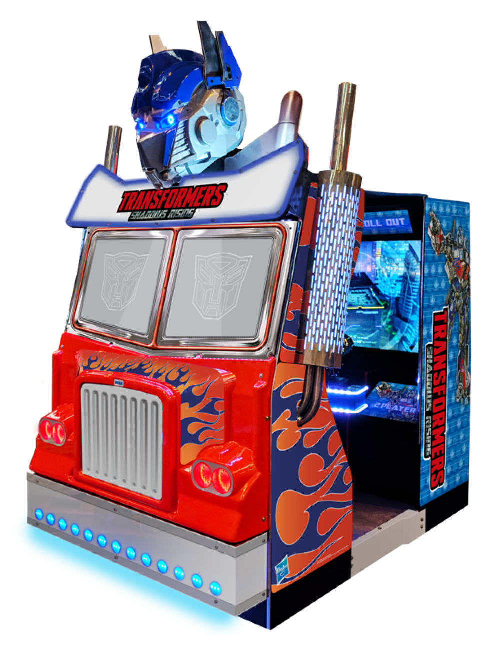 Sega Transformers 2 Shadow Rising Arcade Game