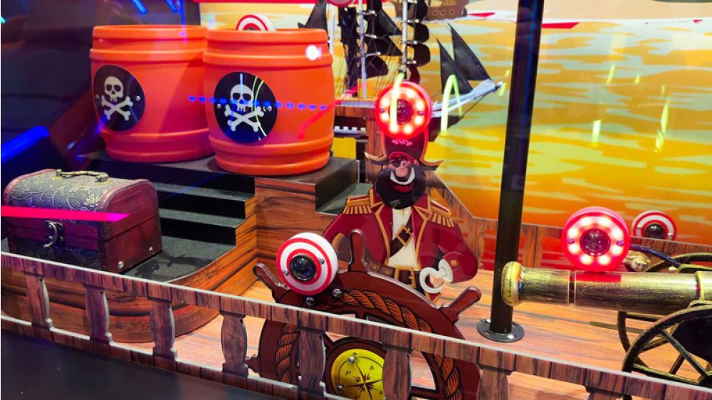 Sega Pirate Captain Arcade Game