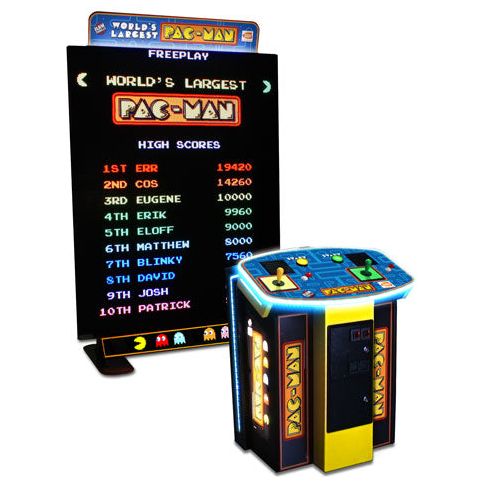 Namco World's Largest PAC-MAN Arcade Game