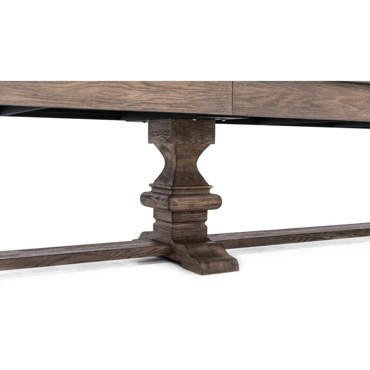 Plank & Hide Beaumont Shuffleboard Table with Free Bowling Pin Set