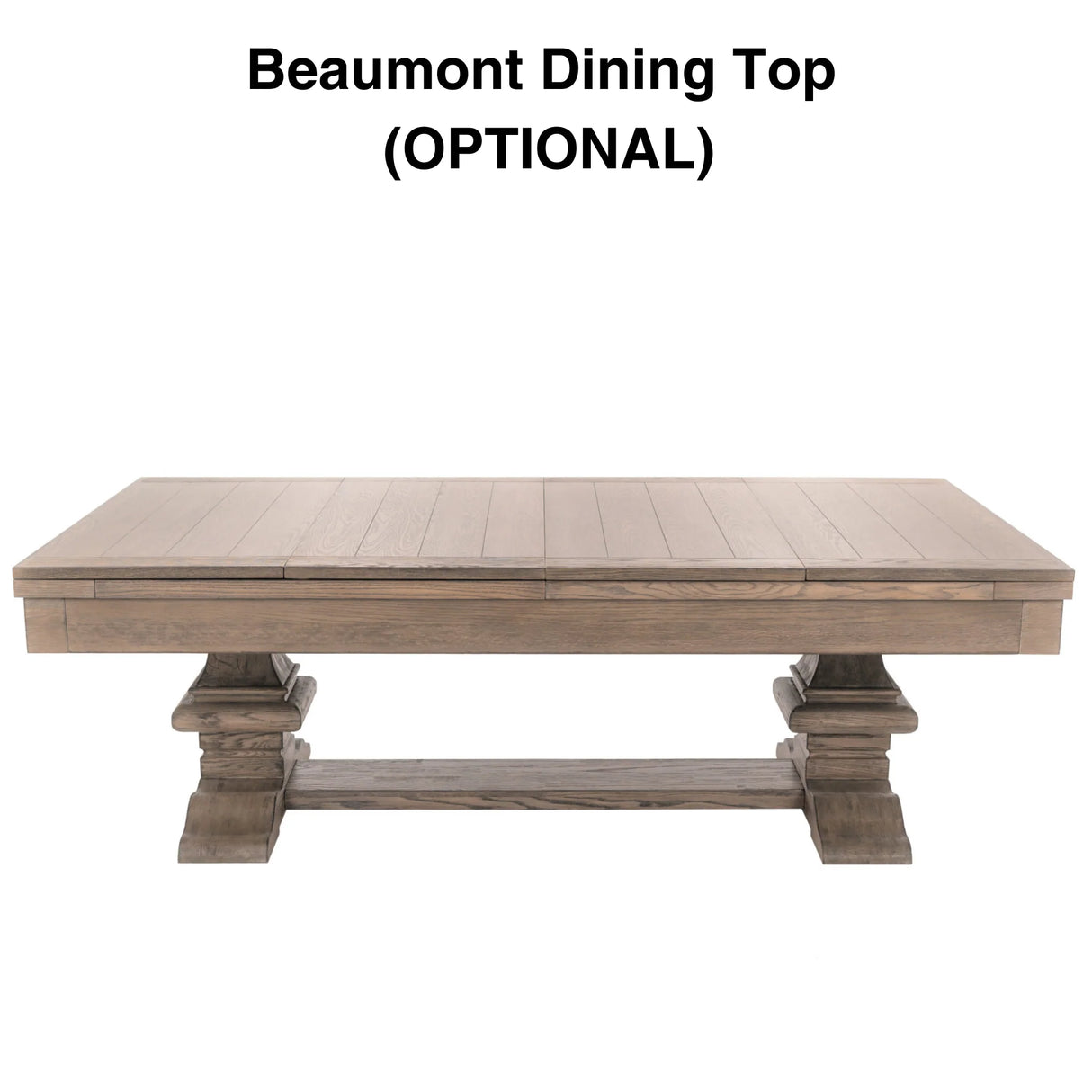 Plank & Hide Beaumont Wood Pool Table with Free Accessory Kit