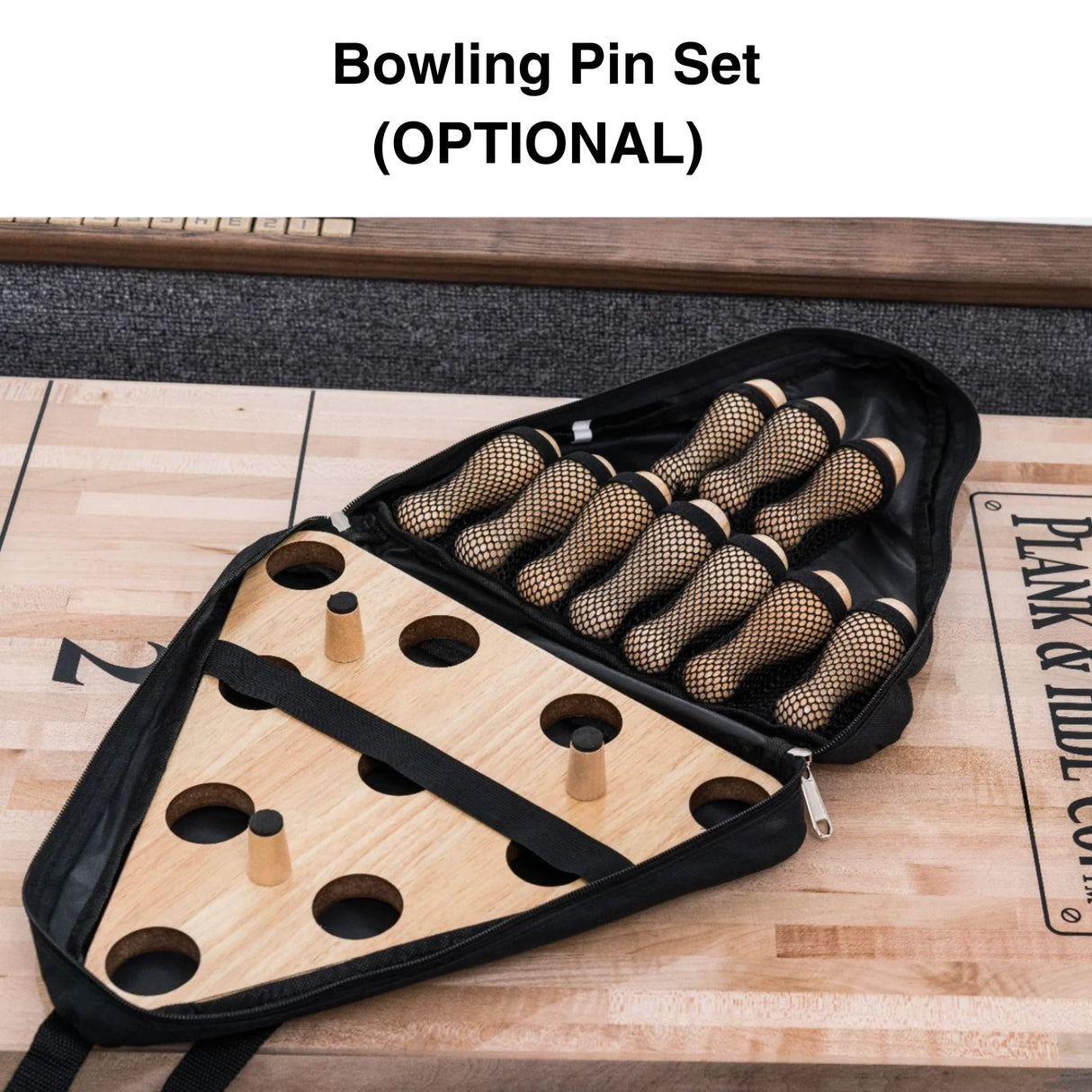 Plank & Hide Fulton Shuffleboard Table