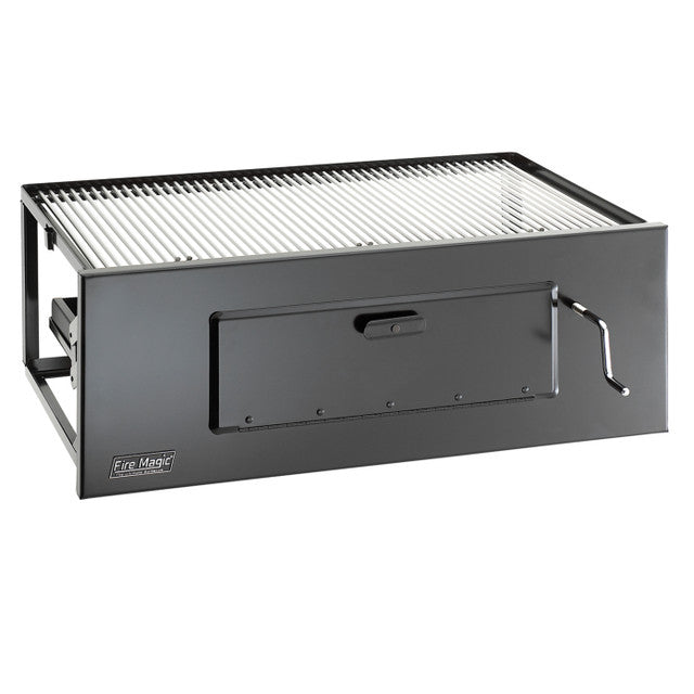 FireMagic Legacy 24" Charcoal Lift-A-Fire Built-In Grill