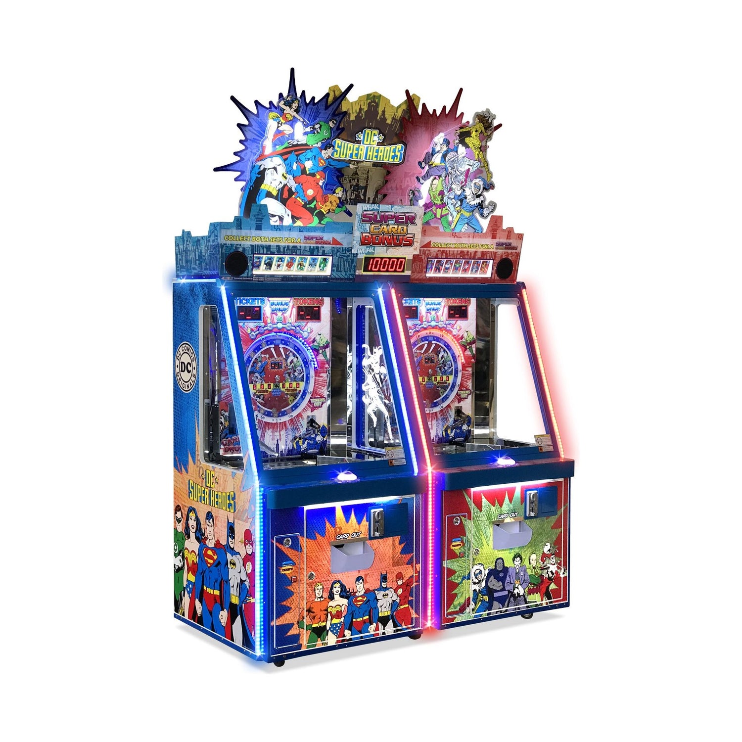 Namco DC Comics Superheroes 2p Arcade Game