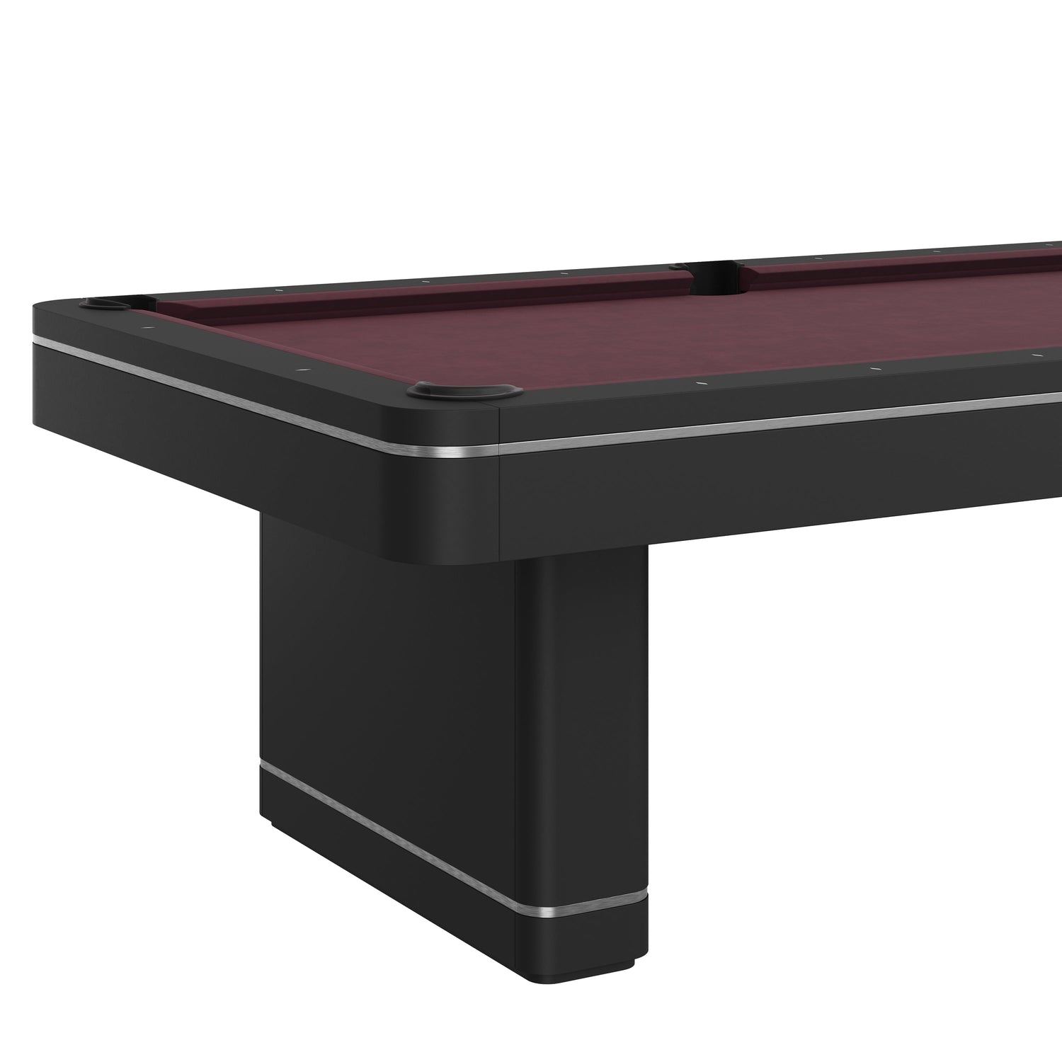 Plank & Hide Deco 8' Pool Table - Black
