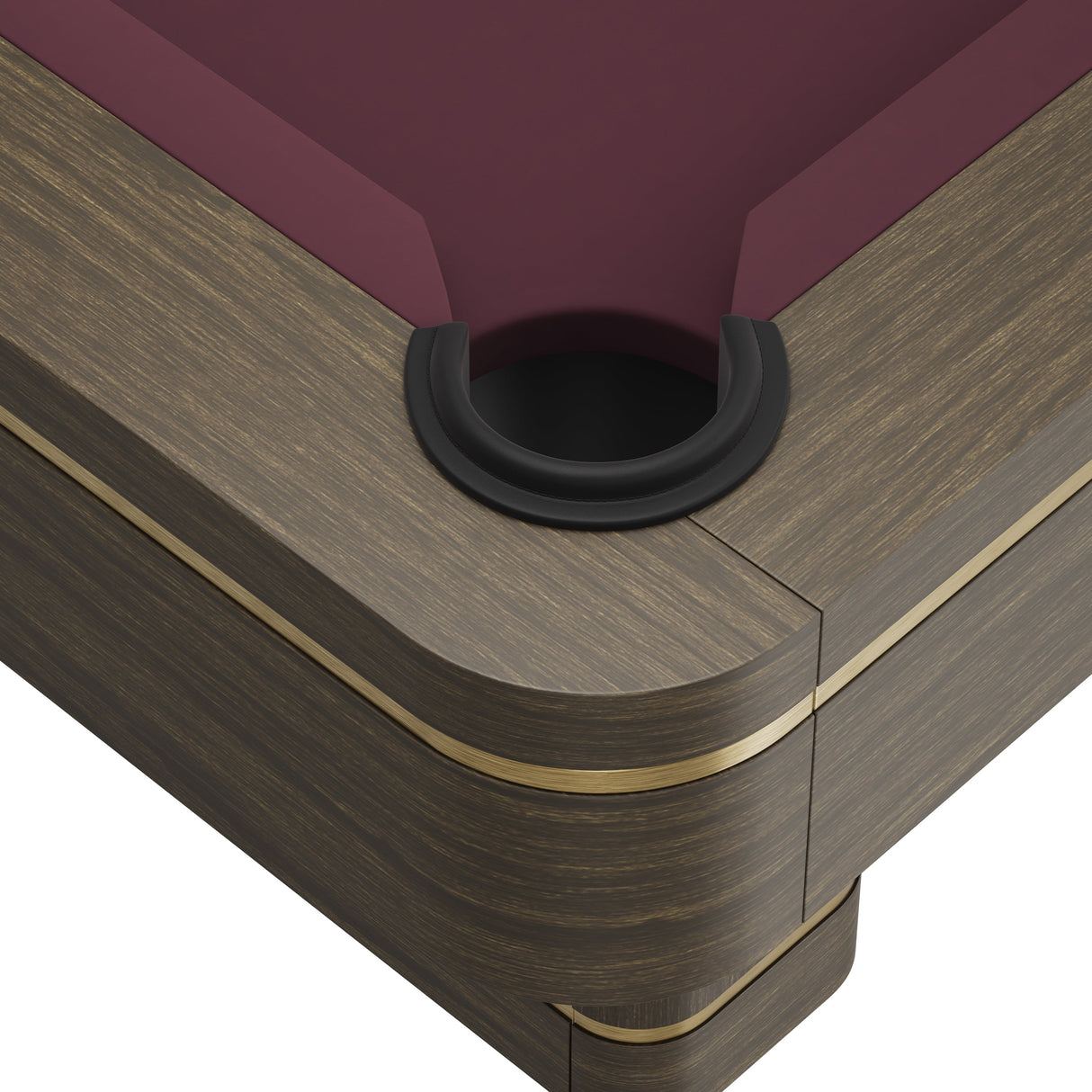 Plank & Hide Deco 8' Pool Table - Shadow Greige