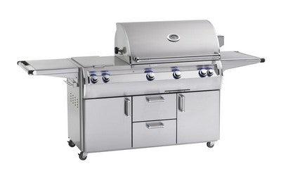 FireMagic E790s Echelon 36" Portable Grill with Analog Thermometer, Double Side Burner and Infrared Burner