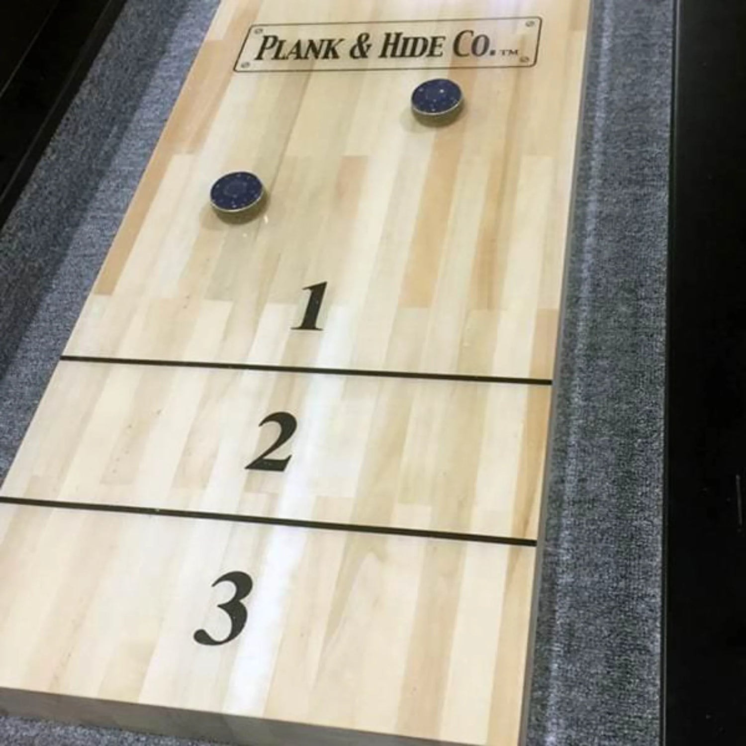 Plank & Hide Fulton Shuffleboard Table