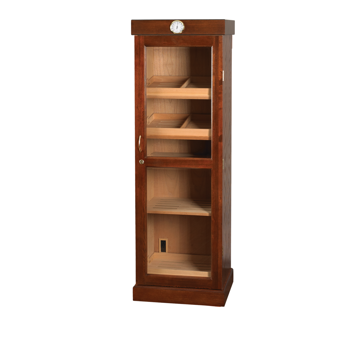 Quality Importers Tower 3,000 Ct. Cigar Display Humidor