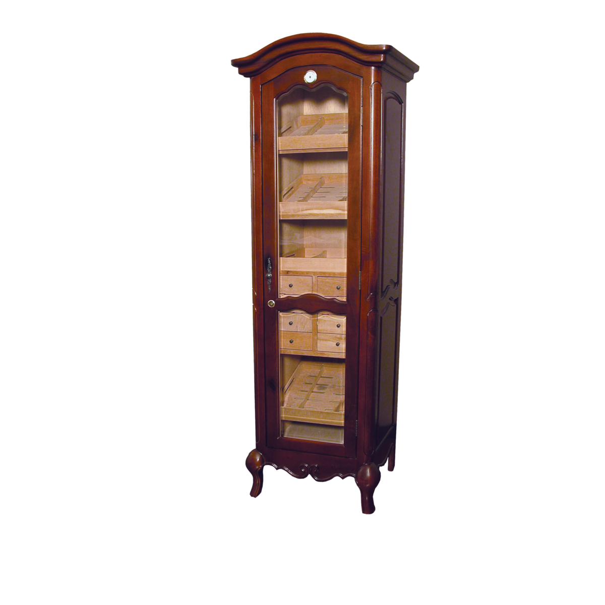 Quality Importers Tower 3,000 Ct. Cigar Display Humidor