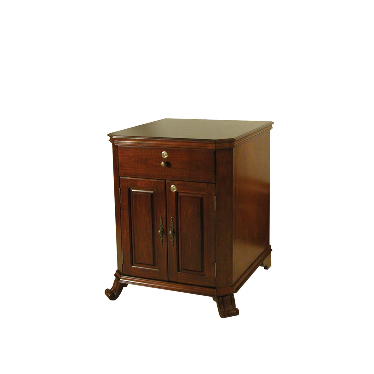 Quality Importers Montegue End Table 1,500 Ct. Humidor