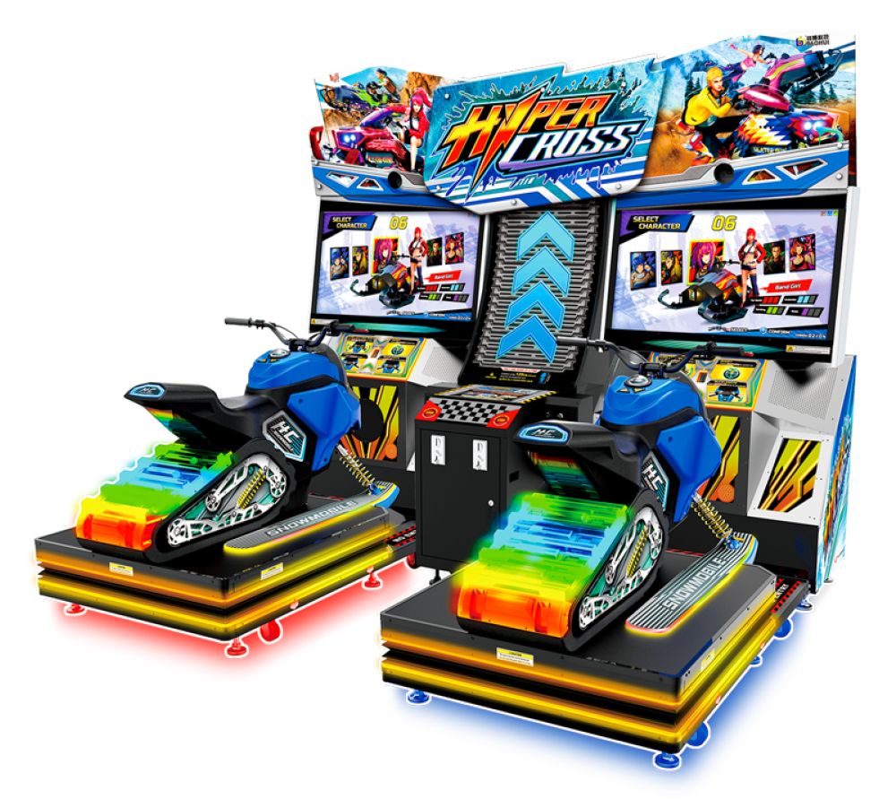 Sega Hyper Cross 2P Twin Arcade Game