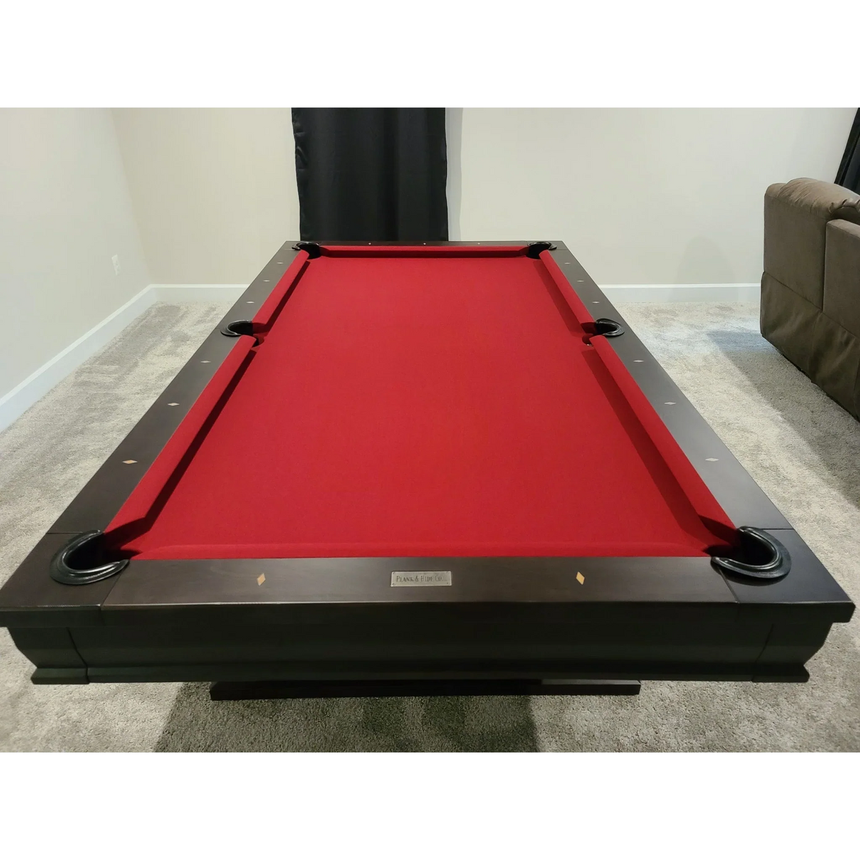 Plank & Hide Paxton Wood Pool Table (Size 8') 87025-TOB with Free Accessory Kit