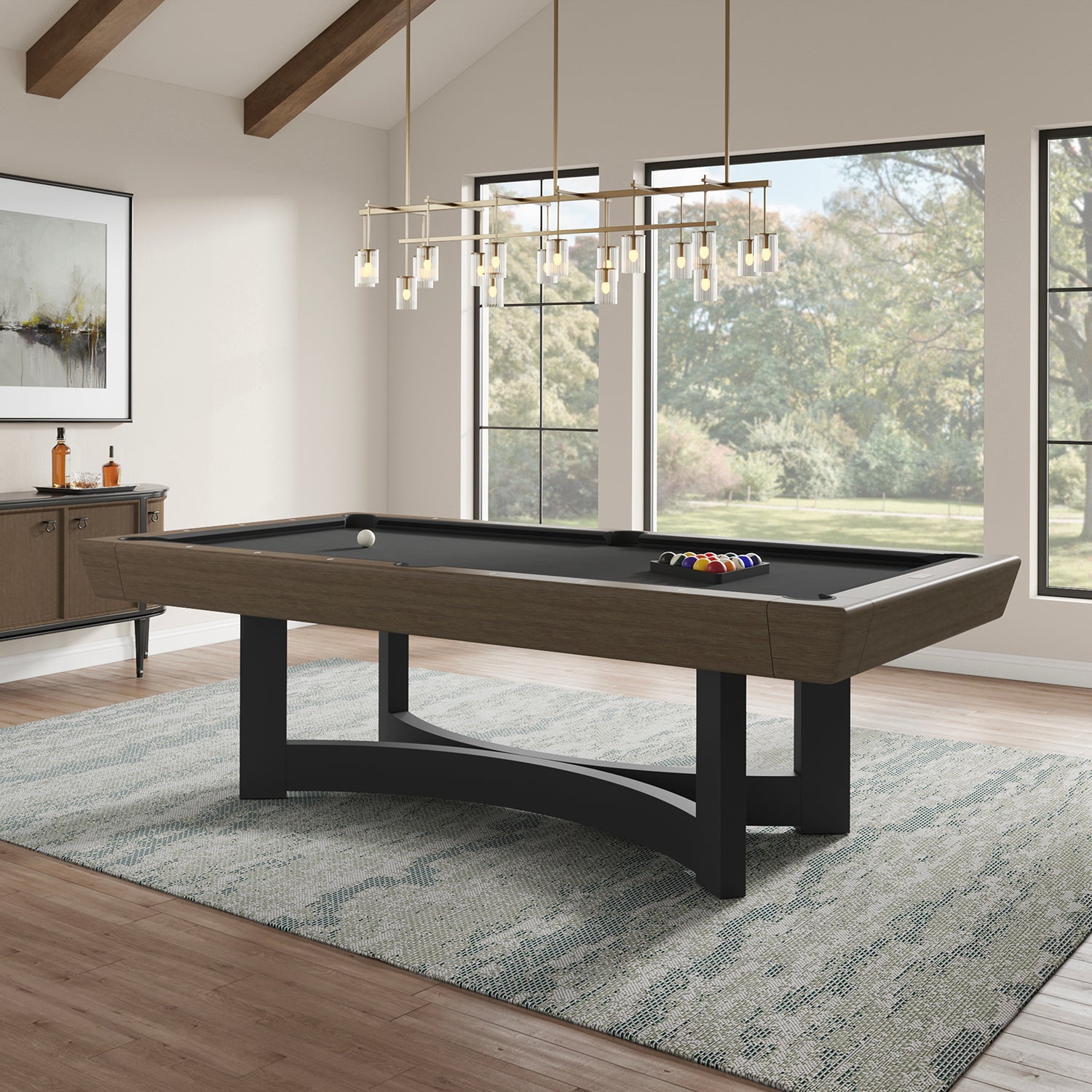 Plank & Hide Novato 8' Pool Table