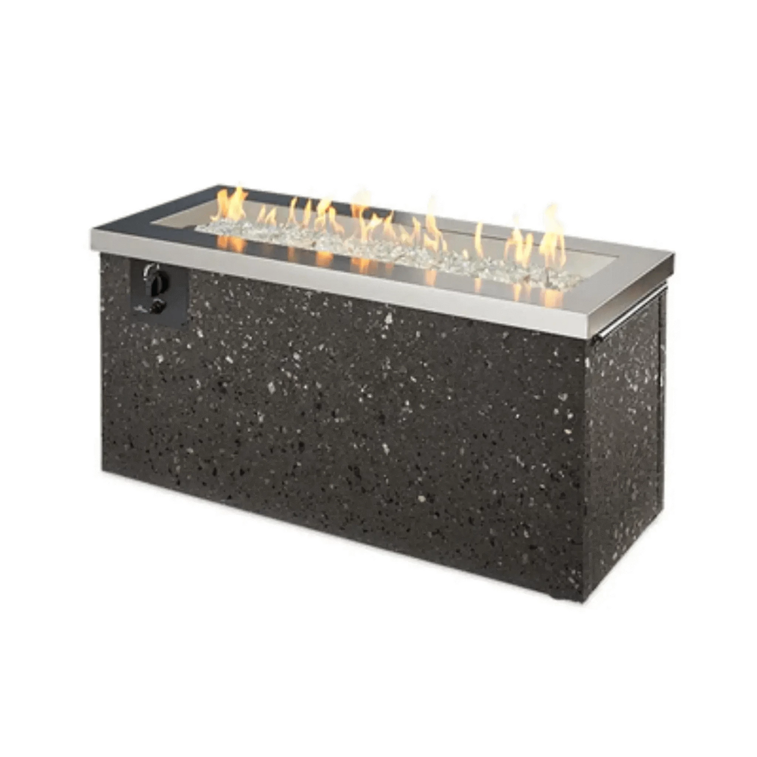 Outdoor Greatroom Stainless Steel Key Largo Fire Table
