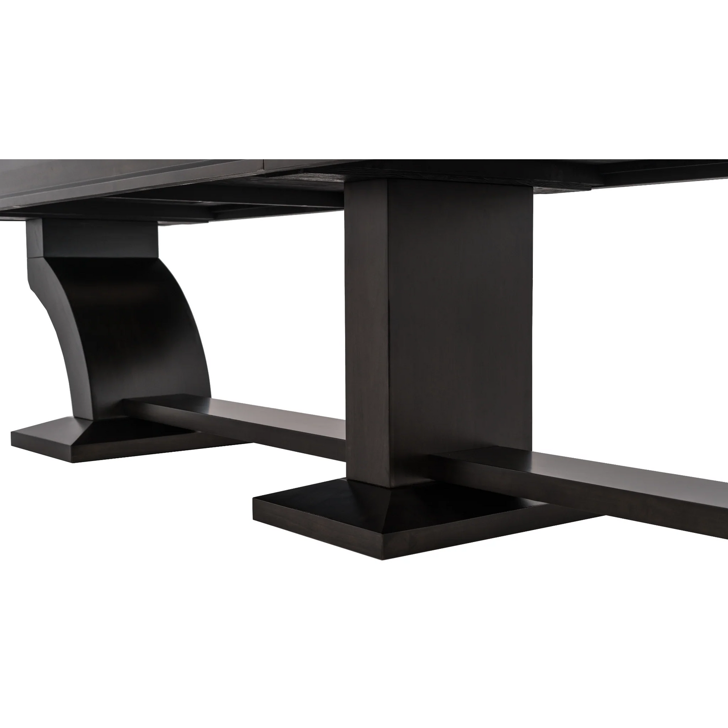 Plank & Hide Paxton Shuffleboard Table with Free Bowling Pin Set