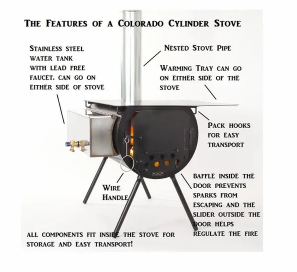 White Duck Outdoors Timberline Stove