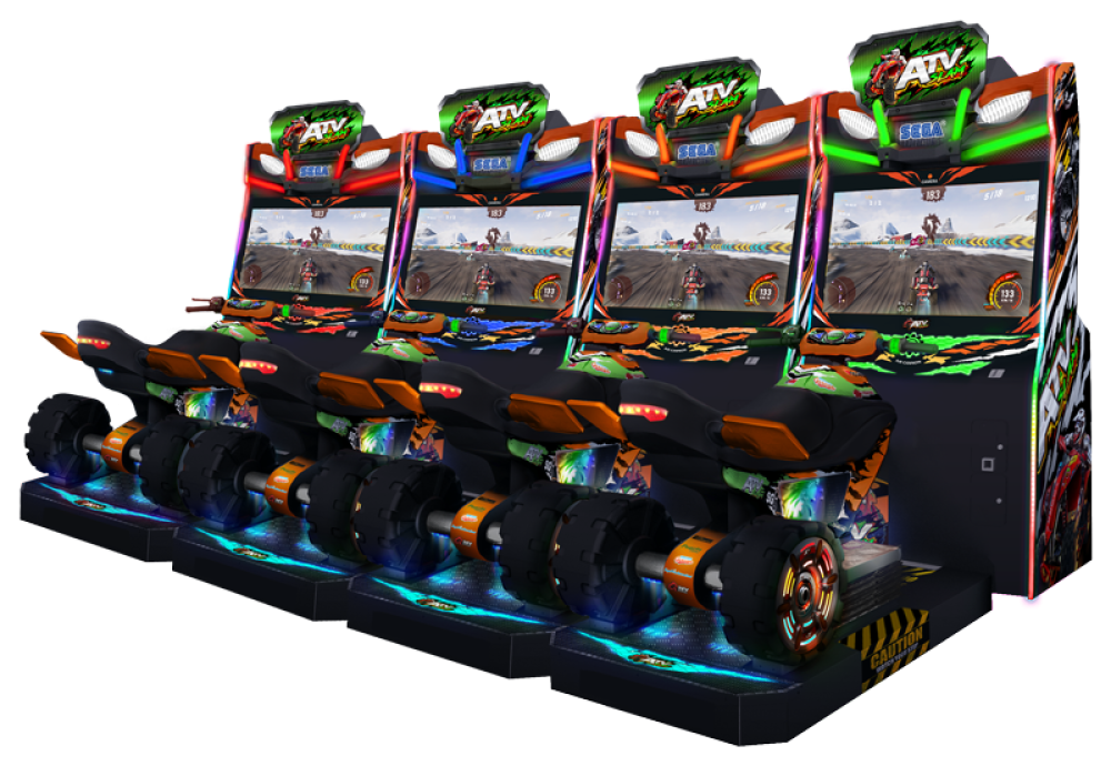 Sega ATV SLAM Motion DLX Arcade Game