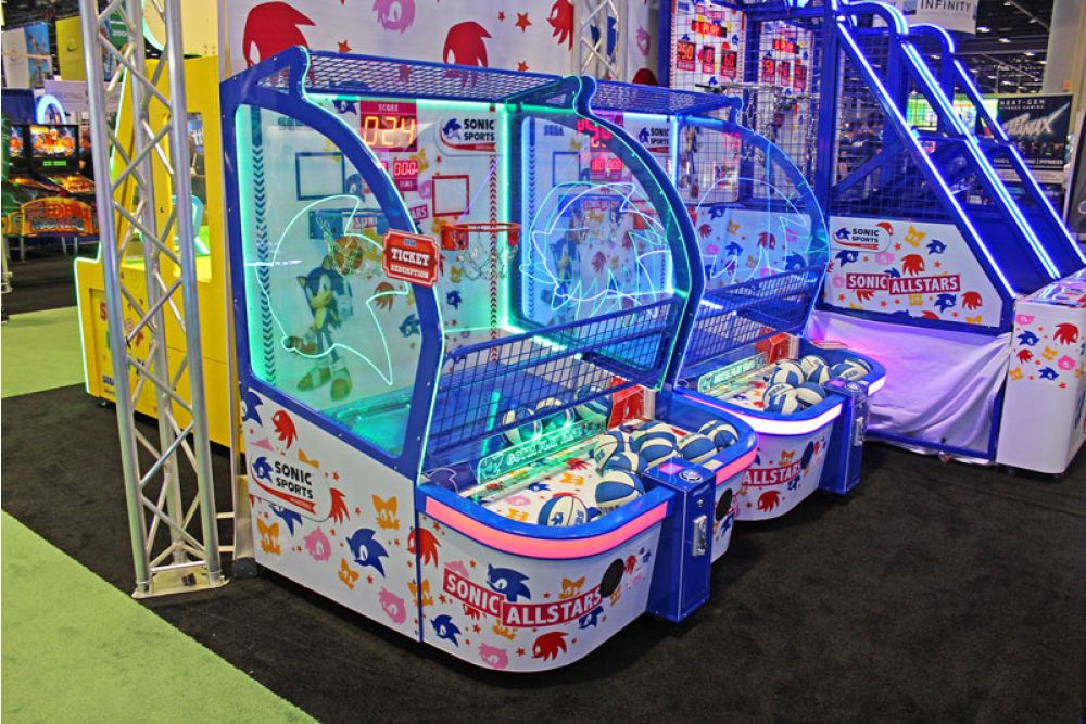 Sega Sonic Kids Basketball Arcade Game