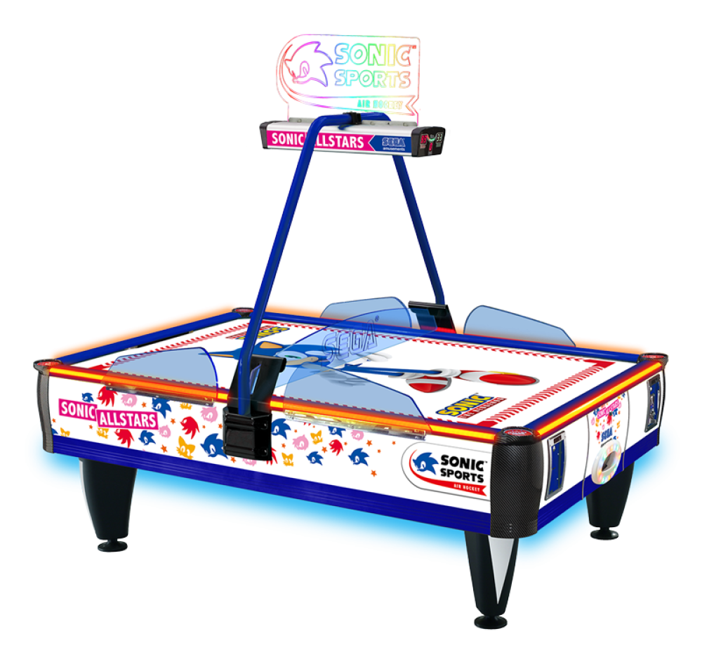 Sega Sonic Air Hockey with LED Arcade Game