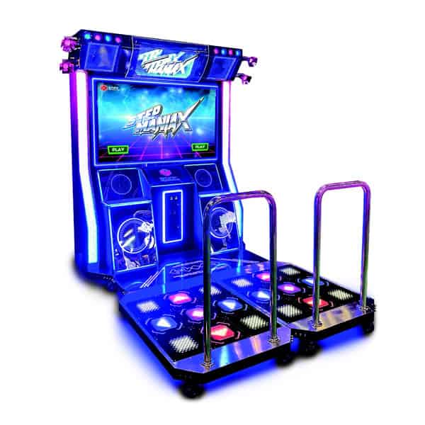 Step Revolution StepManiaX Deluxe Dance Arcade Game Coin Operated Machine