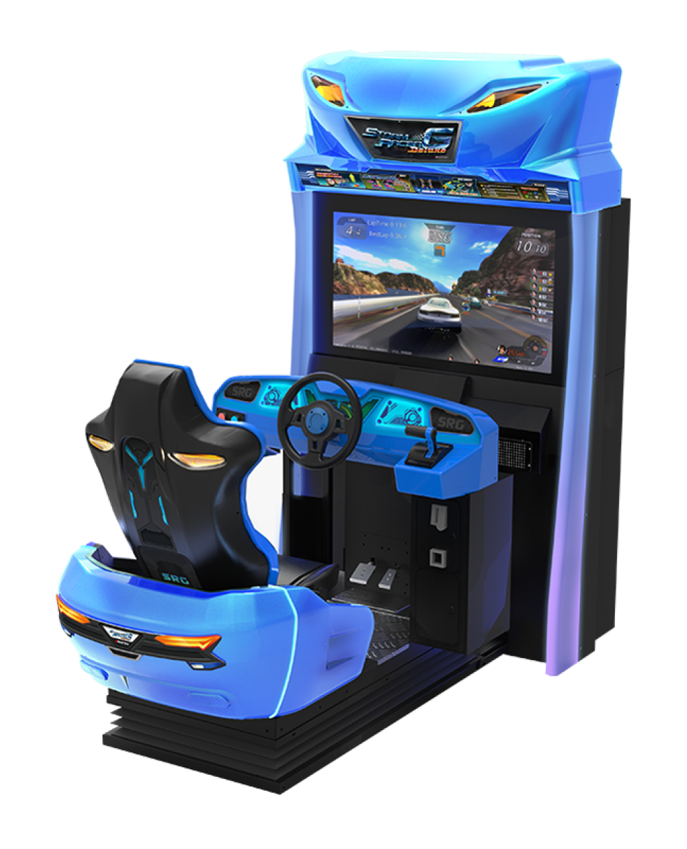 Sega Storm Racers G 42" Motion Dlx Arcade Game