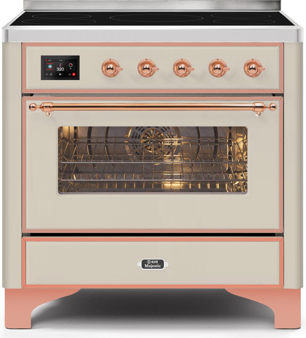 ILVE Majestic 36 Inch All Electric Range Induction - UMI09NS3