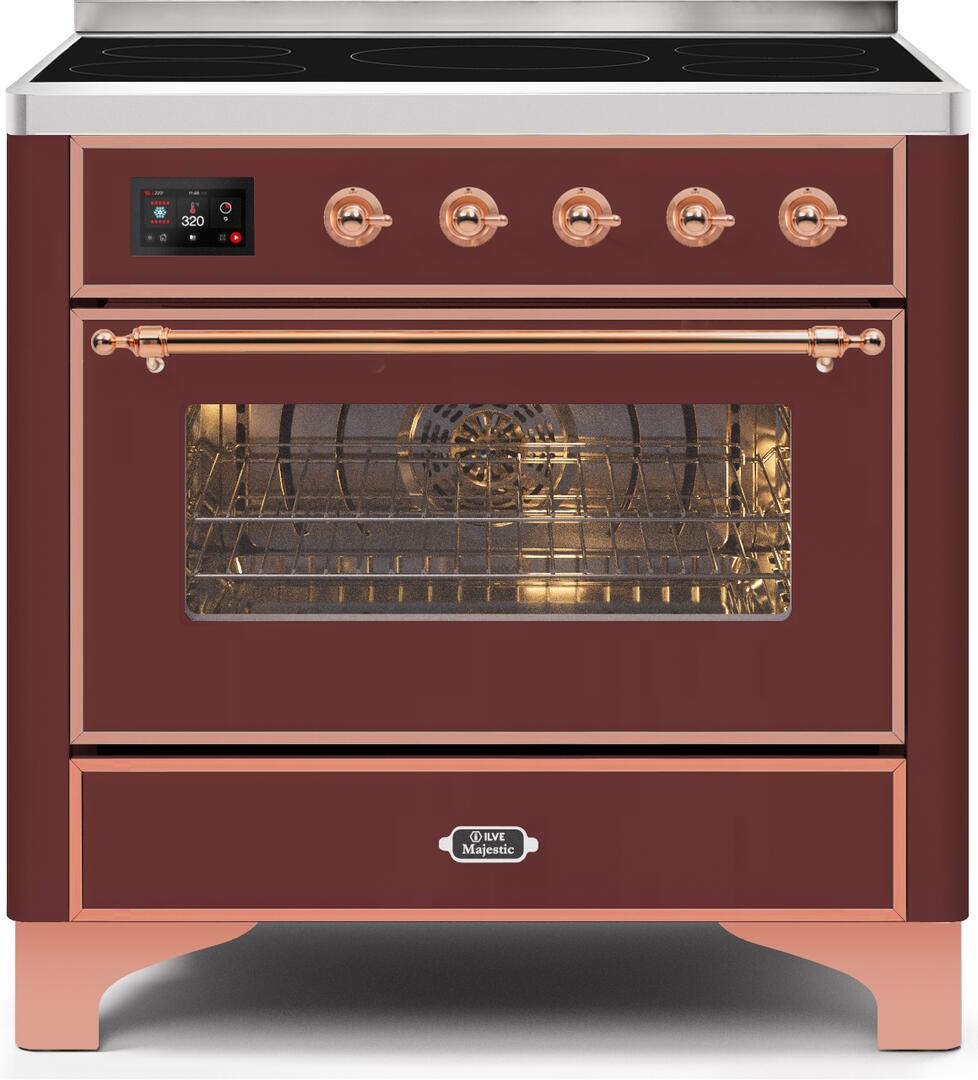 ILVE Majestic 36 Inch All Electric Range Induction - UMI09NS3