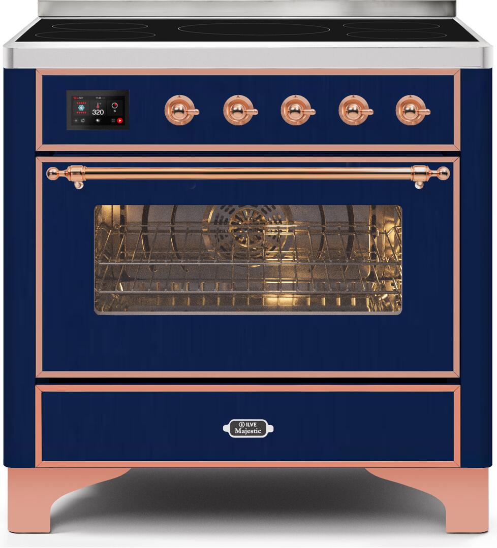 ILVE Majestic 36 Inch All Electric Range Induction - UMI09NS3