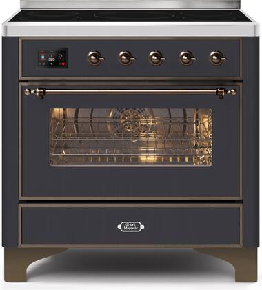 ILVE Majestic 36 Inch All Electric Range Induction - UMI09NS3