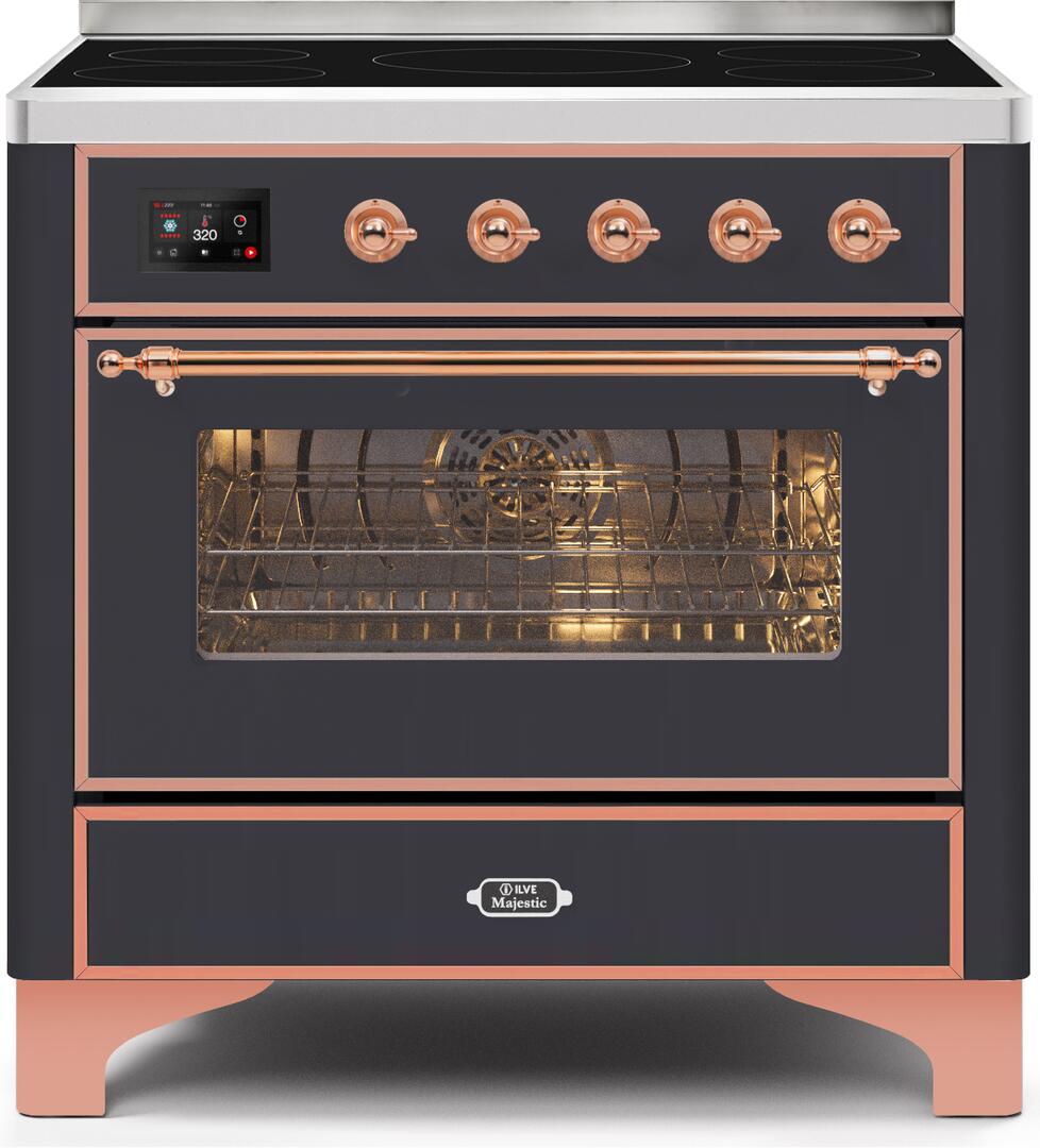 ILVE Majestic 36 Inch All Electric Range Induction - UMI09NS3