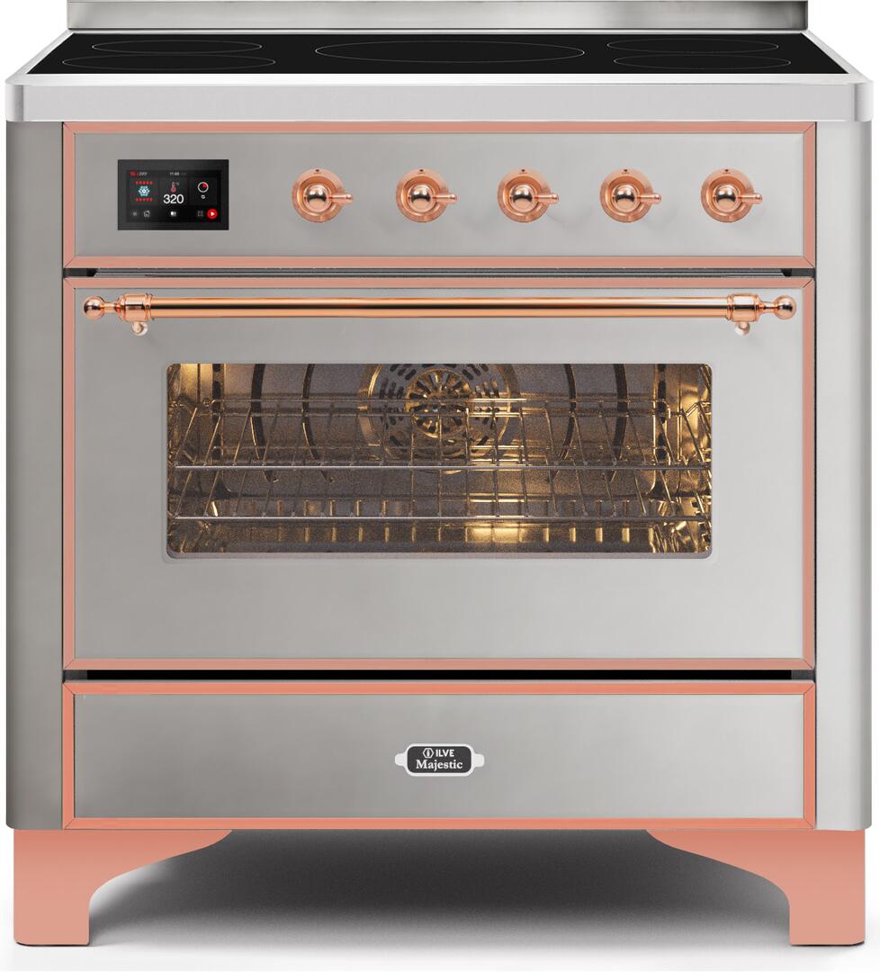 ILVE Majestic 36 Inch All Electric Range Induction - UMI09NS3