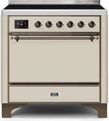 ILVE Majestic 36 Inch All Electric Range Induction - UMI09QNS3