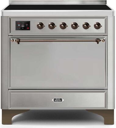 ILVE Majestic 36 Inch All Electric Range Induction - UMI09QNS3