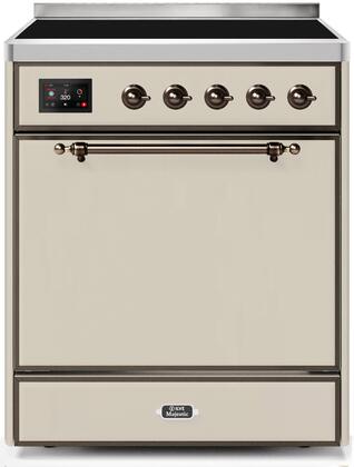 ILVE Majestic 30 Inch All Electric Range Induction - UMI30QNE3