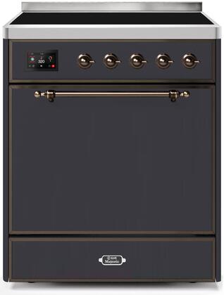 ILVE Majestic 30 Inch All Electric Range Induction - UMI30QNE3