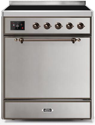 ILVE Majestic 30 Inch All Electric Range Induction - UMI30QNE3