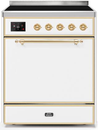 ILVE Majestic 30 Inch All Electric Range Induction - UMI30QNE3