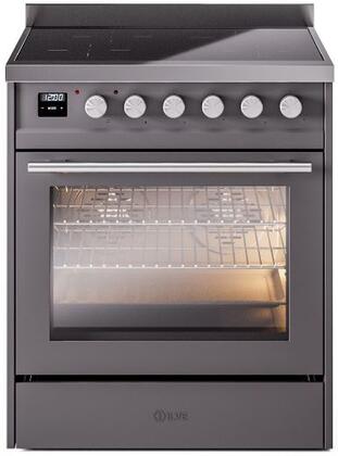ILVE Professional Plus 30 Inch All Electric Range Induction - UPI304WMP
