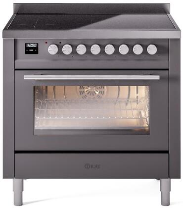 ILVE Professional Plus 36 Inch All Electric Range Induction - UPI366WMP