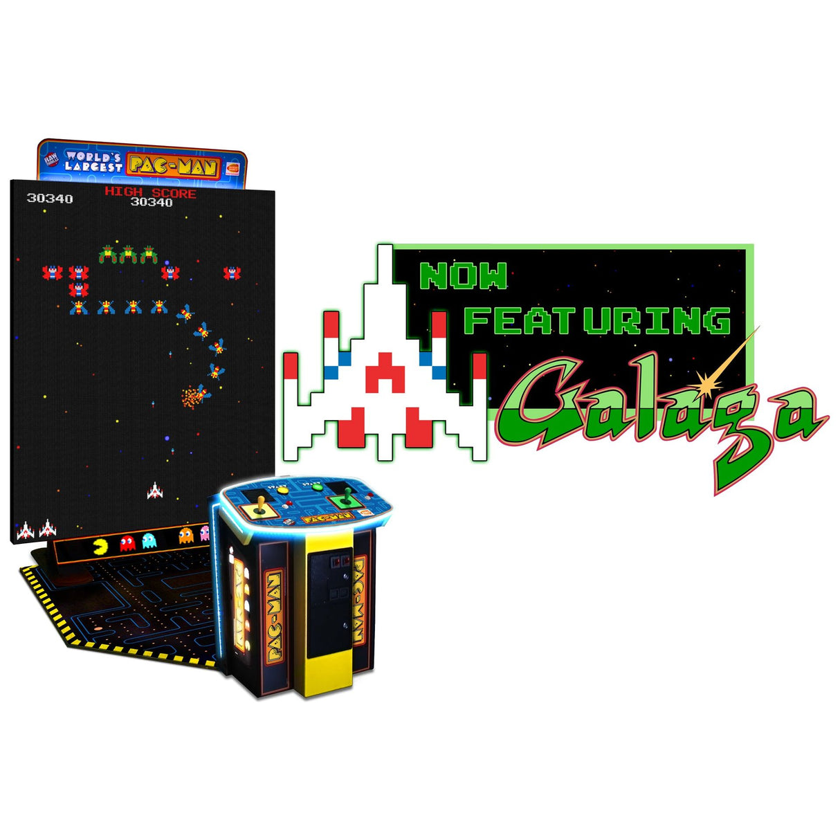 Namco World's Largest PAC-MAN Arcade Game