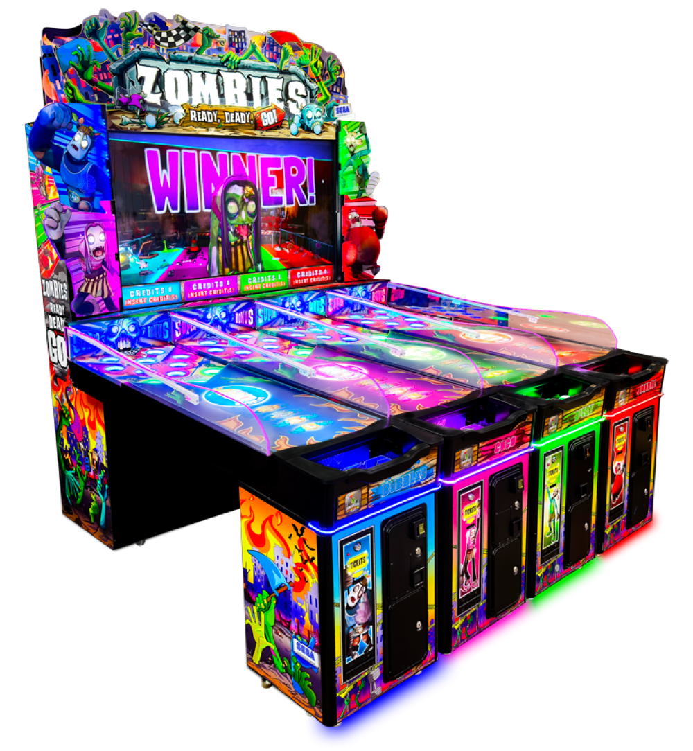 Sega Zombies Ready Deady Go Arcade Game