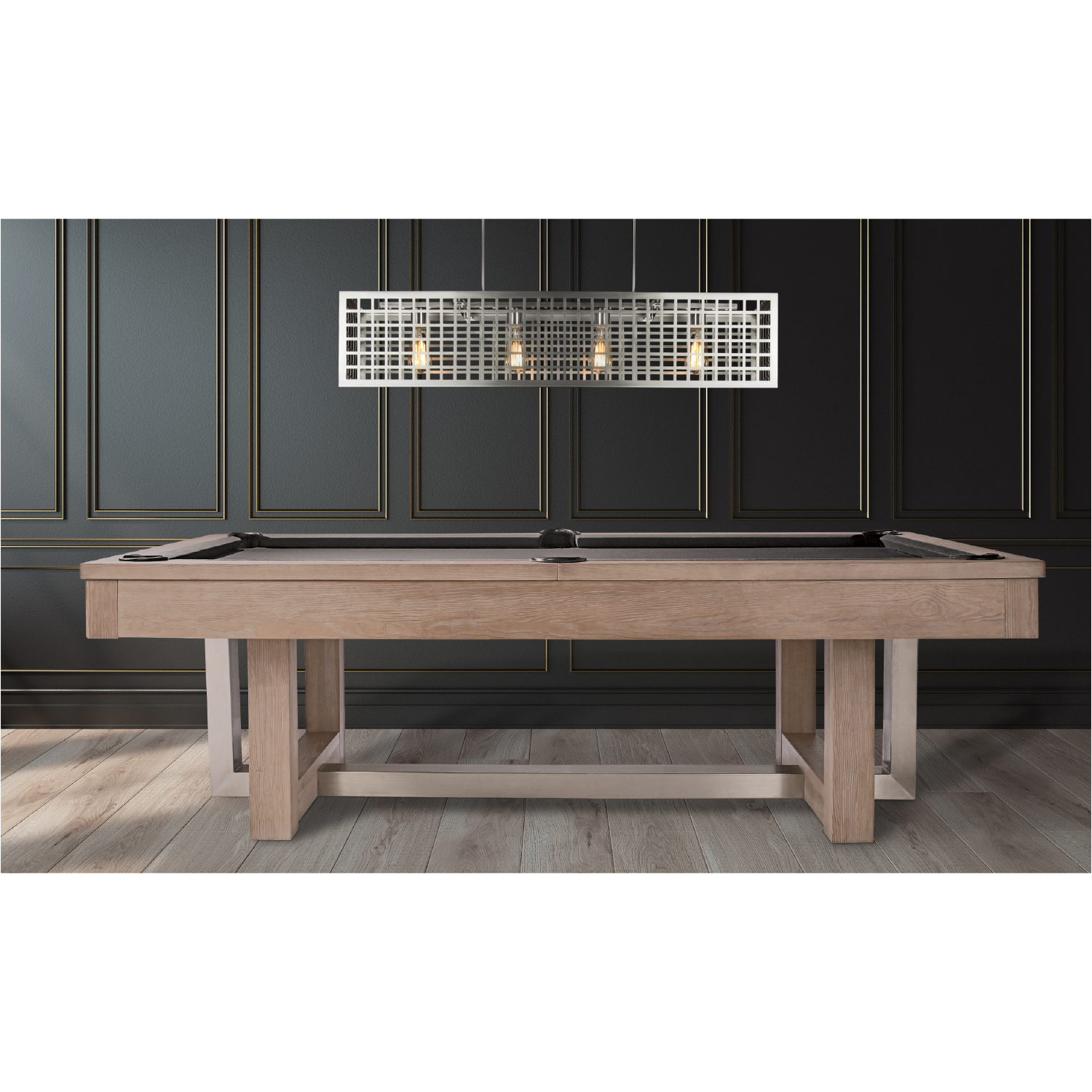 American Heritage Billiards Abbey 8' Pool Table (Antique Grey)