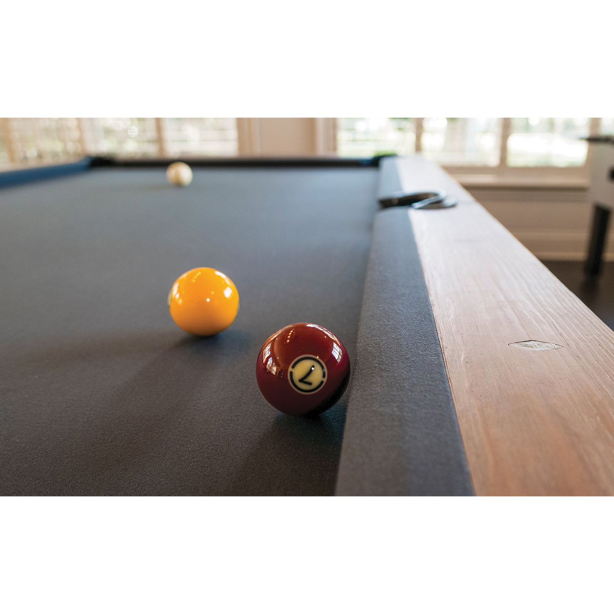 American Heritage Billiards Abbey 8' Pool Table (Antique Grey)