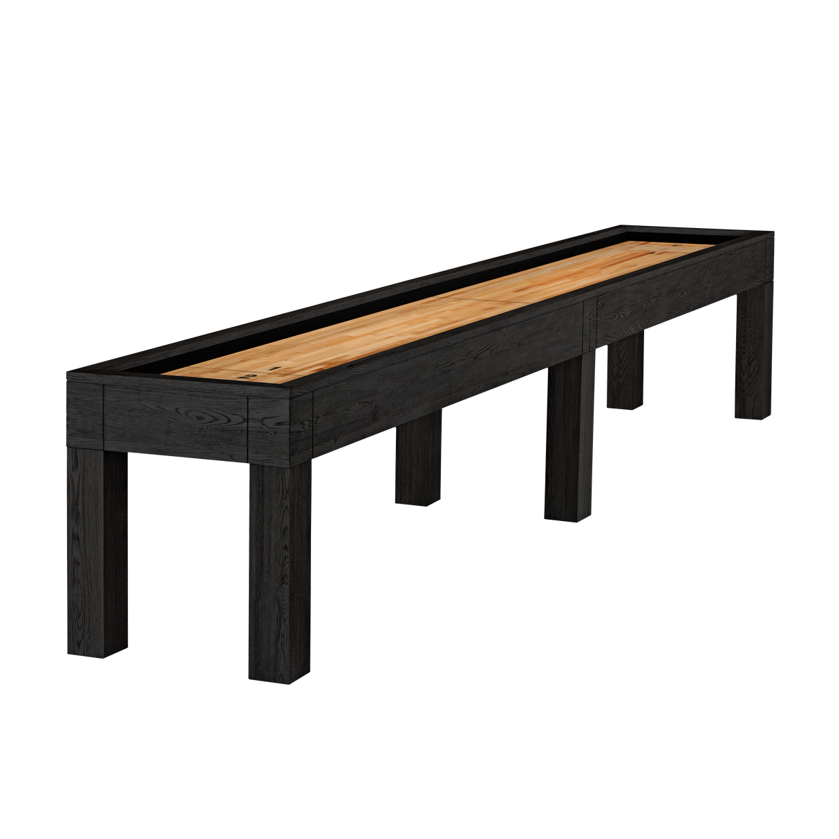 American Heritage Billiards Alta Shuffleboard Table (Black Ash)