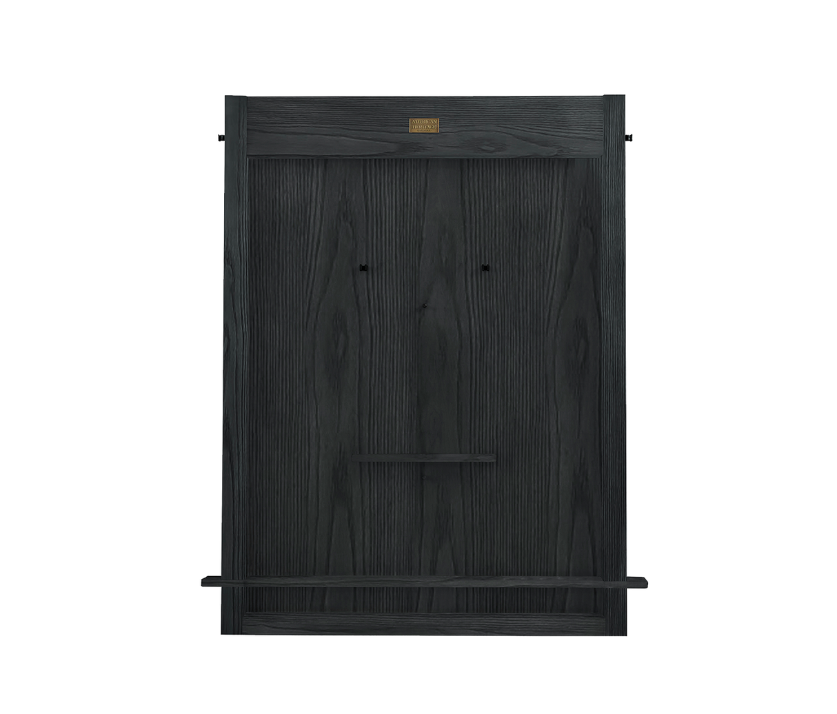 American Heritage Billiards Alta Wall Mounted Cue Rack 12 (Black Ash)