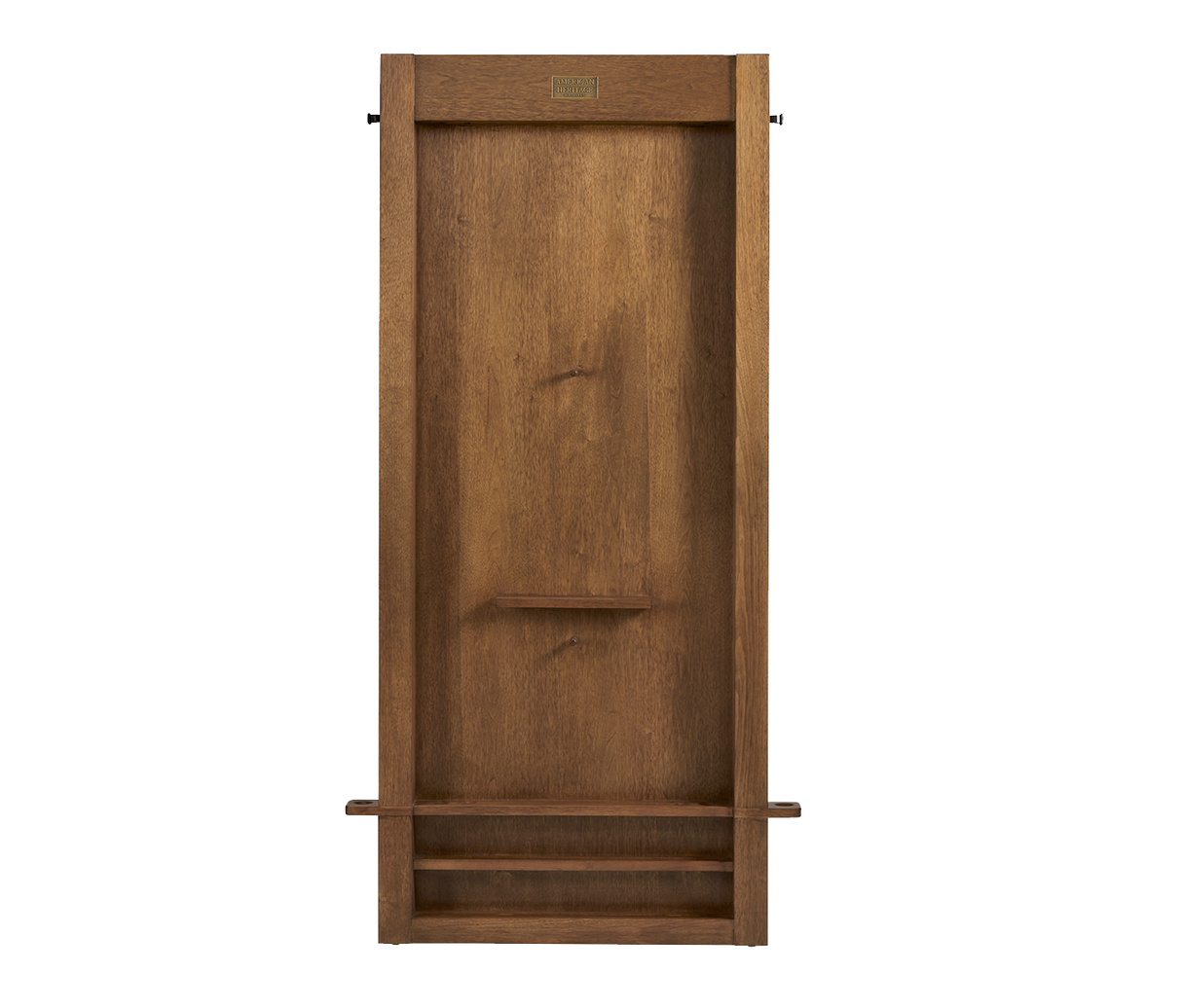 American Heritage Billiards Alta Wall Mounted Cue Rack 6 (Brushed Walnut)