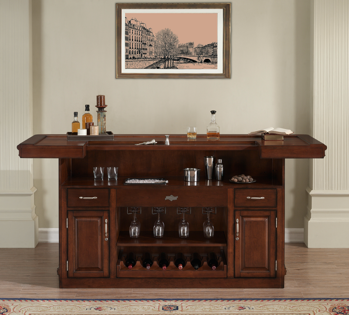 American Heritage Billiards Arabella Home Bar (Navajo)
