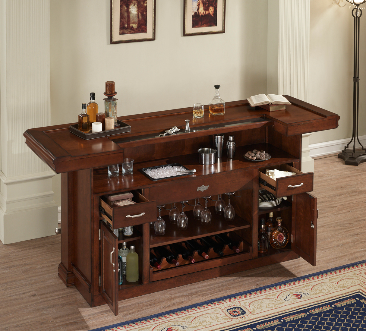 American Heritage Billiards Arabella Home Bar (Navajo)